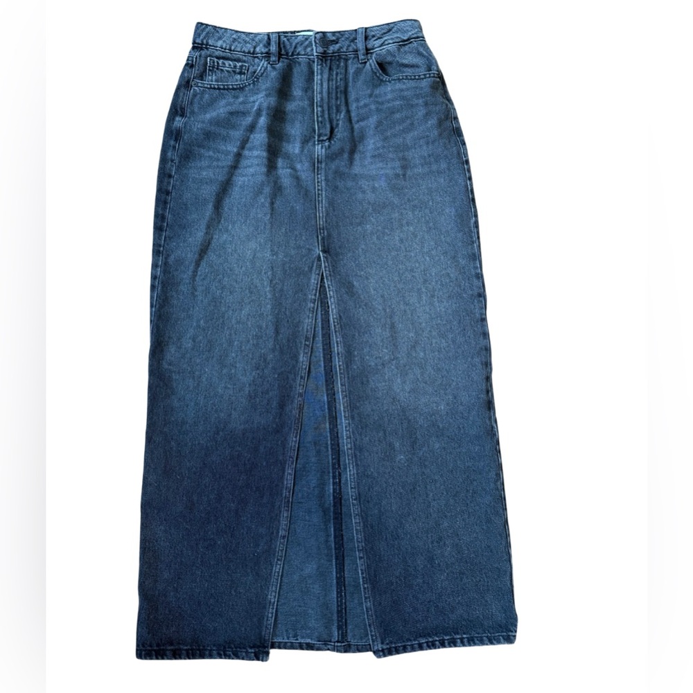 Dynamite Denim Maxi Skirt